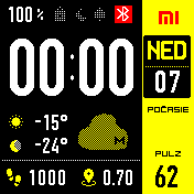 华米跃我Amazfit Bip手表表盘