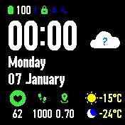 华米跃我Amazfit Bip手表表盘