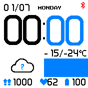 华米跃我Amazfit Bip手表表盘