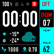 华米跃我Amazfit Bip手表表盘