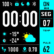 华米跃我Amazfit Bip手表表盘