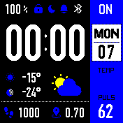 华米跃我Amazfit Bip手表表盘