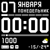 华米跃我Amazfit Bip手表表盘