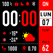 华米跃我Amazfit Bip手表表盘