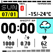 华米跃我Amazfit Bip手表表盘