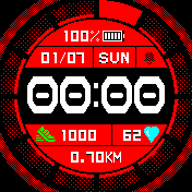 华米跃我Amazfit Bip手表表盘