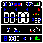 华米跃我Amazfit Bip手表表盘