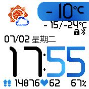 华米跃我Amazfit Bip手表表盘