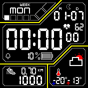 华米跃我Amazfit Bip手表表盘