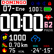 华米跃我Amazfit Bip手表表盘