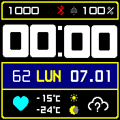 华米跃我Amazfit Bip手表表盘