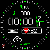 华米跃我Amazfit Bip手表表盘