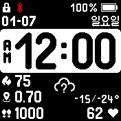 华米跃我Amazfit Bip手表表盘