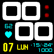 华米跃我Amazfit Bip手表表盘