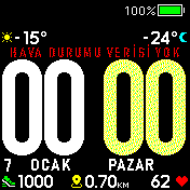 华米跃我Amazfit Bip手表表盘