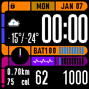 华米跃我Amazfit Bip手表表盘