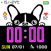华米跃我Amazfit Bip手表表盘