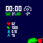 华米跃我Amazfit Bip手表表盘