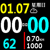 华米跃我Amazfit Bip手表表盘