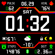 华米跃我Amazfit Bip手表表盘