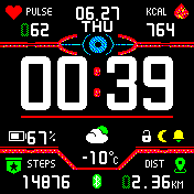 华米跃我Amazfit Bip手表表盘