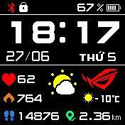 华米跃我Amazfit Bip手表表盘