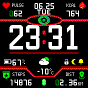 华米跃我Amazfit Bip手表表盘