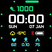 华米跃我Amazfit Bip手表表盘