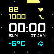 华米跃我Amazfit Bip手表表盘