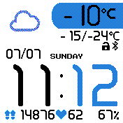 华米跃我Amazfit Bip手表表盘