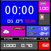 华米跃我Amazfit Bip手表表盘