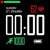 华米跃我Amazfit Bip手表表盘