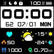 华米跃我Amazfit Bip手表表盘