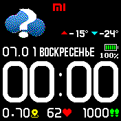 华米跃我Amazfit Bip手表表盘