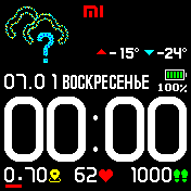 华米跃我Amazfit Bip手表表盘