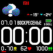 华米跃我Amazfit Bip手表表盘