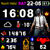 华米跃我Amazfit Bip手表表盘