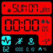 华米跃我Amazfit Bip手表表盘