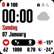 华米跃我Amazfit Bip手表表盘