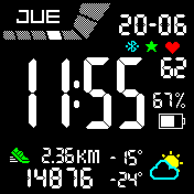 华米跃我Amazfit Bip手表表盘