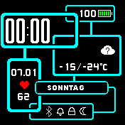 华米跃我Amazfit Bip手表表盘