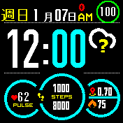 华米跃我Amazfit Bip手表表盘