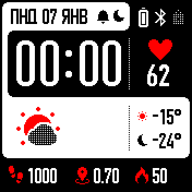 华米跃我Amazfit Bip手表表盘