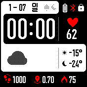 华米跃我Amazfit Bip手表表盘
