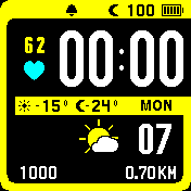华米跃我Amazfit Bip手表表盘