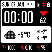 华米跃我Amazfit Bip手表表盘