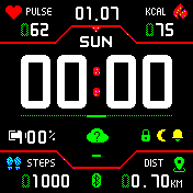 华米跃我Amazfit Bip手表表盘