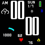 华米跃我Amazfit Bip手表表盘
