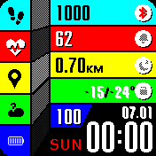 华米跃我Amazfit Bip手表表盘