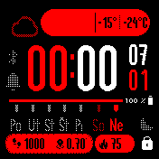 华米跃我Amazfit Bip手表表盘